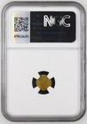 Bg-1027 1871 California Fractional Gold Half Dollar Ngc Ms-61 Robert B Gray   Co
