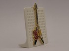 Hard Rock Cafe Pin Nassau  Bahamas Dice  V Guitar Dark Green 