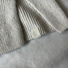 Lululemon Merino Wool Blend Ribbed Crewneck Sweater White Opal Size 8 W3gkas