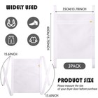 Sneaker Wash   Dry Net Bag For Dryer 15 7x13 8 Inch Large Honeycomber Mesh Ba   