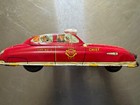 Vintage 11    Marx Tin Litho Wind-up Fire Chief Car No  1