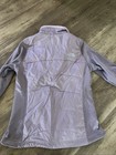 The North Face Womens Purple Hybrid Fleece Full Zip Hoodie Jacket Size Medium