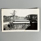 Wwii Kia Return Photo Bill Gardner Clinton Rieke Casket Funeral 1940s Coffin B w