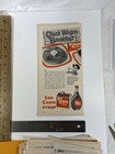 Log Cabin Syrup Chuck Wagon Breakfast 1954 Print Ad Maple Sugar Towle   s