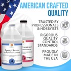 Epoxy Resin Crystal Clear 16 Oz Kit  For Super Gloss Coating   Tabletops