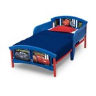 Delta Children Disney Pixar Cars Toddler Bed Blue Plastic Free Shipping
