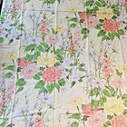 Vtg Yellow Polly 1960   s Shower Curtain 75x70 Pristine Condition 
