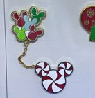 Disney Parks Christmas Mickey 4 Pin Set Sealed Booster Pack - New