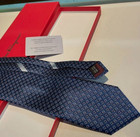 Ferragamo Men   s Silk Necktie Luxury Designer Business Formal Tie