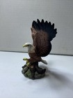 Bald Eagle Figurine Hand Painted Porcelian Collectibles  Birds Liberty Society