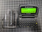 Vintage Motorola Talkabout Flex 2-way Pager With Holder Works