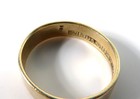 10k Rose Gold Masonic Mason Ring Virtus Junxit Mors Non Separabit 4 3 G Size  11