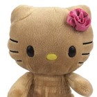 Hello Kitty Build-a-bear Smallfry Plush 6 5  Sunkissed Tan Pink Rose 2012 Sanrio