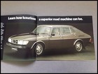 1978 Saab 99 Gl Gle Ems Turbo Original Vintage Car Sales Brochure Catalog