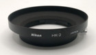      unused  Nikon Hk-2 Snap-on Metal Lens Hood For Ai Nikkor 24mm F2 From Japan