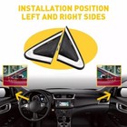 Sosega 2x Front Driver Passenger Sides Fender Trim mirror Finisher For Nissan   