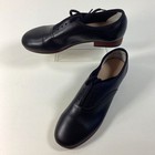 Stevens Dance Shoes Tap Clogging Kids 11-1 2w Black New Oxford No Taps 506