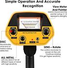 Lcd Metal Detector Waterproof Gold Digger Deep Sensitive Hunter Coil Searcher