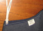 Vintage Car Ppg Blue Denim Tool Apron Pockets Canvas Sanforized Made In Usa Nos