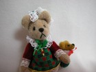 World Of Miniature Bears  611 Dollhouse Miniature Plush Bear Holly  Closing