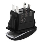 5pin Blue Light Control Rocker Toggle Switch For Atv Utv Arb Carling Truck Boat