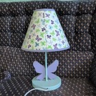 Nojo Beautiful Butterfly Collection Lamp   Shade Infant Baby Girl Nursery
