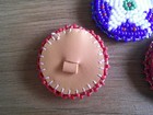 Beaded Rosettes Set Of 5