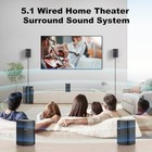  Surround Sound Systems Home Theater System - 800 Watts Peak Power 6 5  