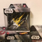 Hot Wheels Star Wars Starships Select Lot 7 Naboo Starfighter   At-st  A-wing