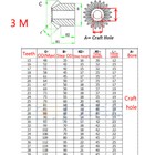 3 Mod Bevel Gear 1 1 15-40 Tooth Transmission Gears Bevel Teeth 90   45  Steel
