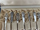 Th  Marthinsen Sterling Silver Assorted Demitasse Spoons Set Of 12 Norway 96 Grm