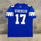 Chris Streveler Winnipeg Blue Bombers New Era Cfl Football Jersey Size Xl