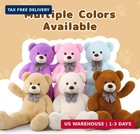 Maogolan Giant Teddy Bear 4 Feet adorable And Cuddly Big Bear Stuffed Animal 47 