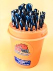 29 Pc Left Hand Drill Bits Left Handed Super M7  Lifetime Warranty Drill Hog