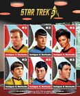 Antigua 2017 - Star Trek 50th Anniversary - Sheet Of 6 Stamps Scott  3323 - Mnh