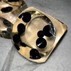 Clear Translucent  Set Of Dice Jumbo 3  Inch Square   Little Over 1 Lb Each