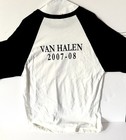 Van Halen - 2007   2008 Baseball Reunion World Tour Shirt   Never Worn   Size Xl