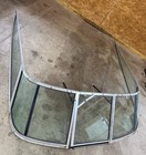 Complete Walk-thru Curved Boat Windshield