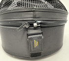 Sleepypod Mobile Pet Bed Airline Carrier Black Round Nylon Cat Dog Travel