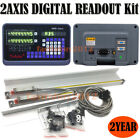 300 900mm Linear Scale 2 Axis Dro Digital Readout For Bridgeport 9x42 Table  Usa