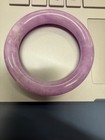 Lavender Jadeite Jade Bangle 57mm  Natural Appearance  Simply Striking