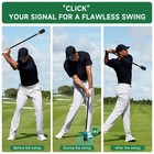 Golf Swing Speed Trainer  Click Stick Golf Trainer For Inertia   Swing Rhythm   