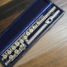 Vintage Lightman Flute By Nakamura Flute Co       Japan Solid Silver Headjoint 