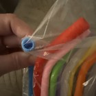 16 Reusable Silicone Straws Fun Colors Two Sizes