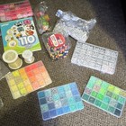 Perler Fuse Beads Kit Lot W  Pegboards  Pattern Book   Bead Making Kit