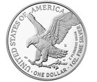 2022 S Proof American Silver Eagle San Francisco W  Box Coa