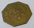 Hope Pool Hall North Dakota Merchant Trade Token Good For 25 Cents Counterstamp