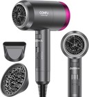 Ionic Blow Dryer 1600w  Portable Lightweight Fast Drying Negative Ion Hairdry   