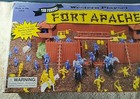 The Famous Fort Apache Western Playset With Indian Camp New Sealed Free Shipping