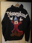 Disneyland Hoodie jacket - Navy Blue  Sorceror Mickey fantasia   new  Xs - 3xl 